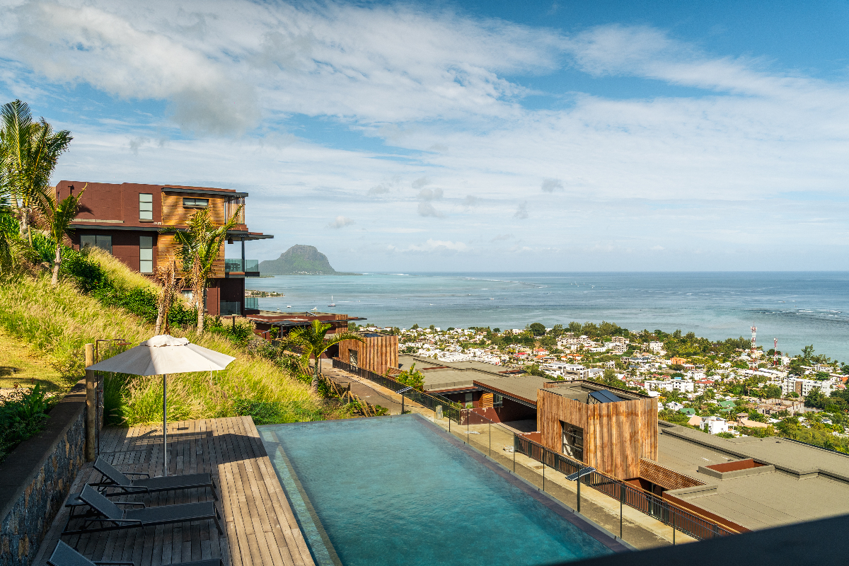 villa with seaview